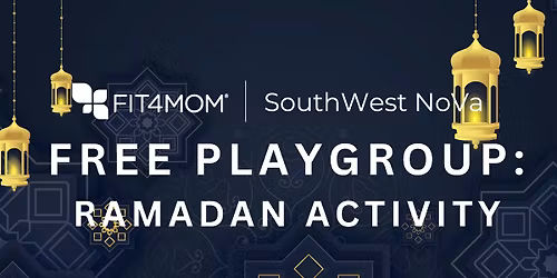 FREE Playgroup--Ramadan Activity
