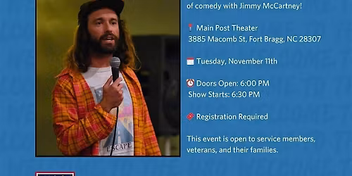 Adults Night Out featuring Jimmy McCartney