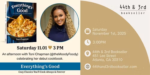 An Evening with Toni Chapman author of Everything's Good