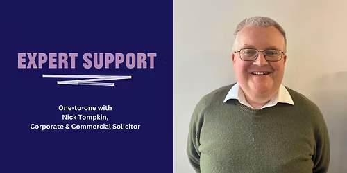 Expert 121 with Nick Tompkin, Solicitor - Worthing Library