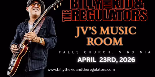 Billy The Kid & The Regulators at JV's Live Music Room!