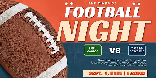 Football Nights At The Diner
