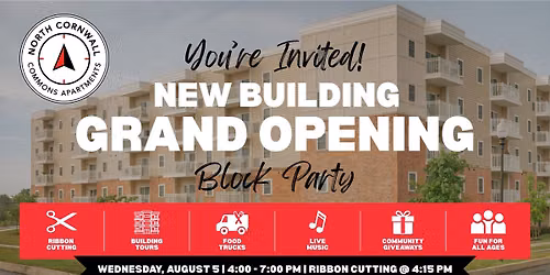 New Building Grand Opening Block Party