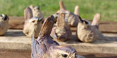 Clay Wren Workshop, at RSPB Frampton