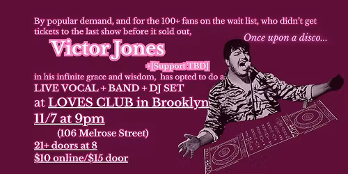 Victor Jones Remix Show
