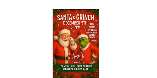 Santa & Grinch Photos and FUN!