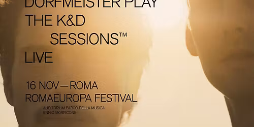 Kruder & Dorfmeister \/ Romaeuropa Festival 2025