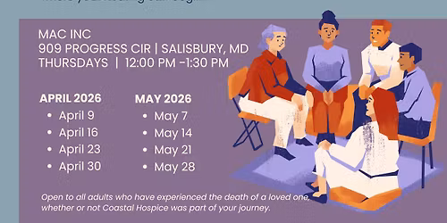 Grief & Recovery Support Group (Apr\/May)