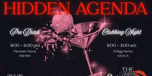 The Hidden Agenda Club Night