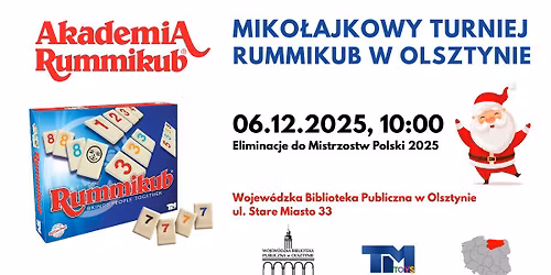 Miko\u0142ajkowy Turniej Rummikub w Olsztynie
