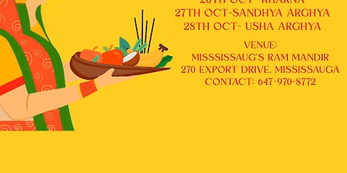 Canada Chhath Puja