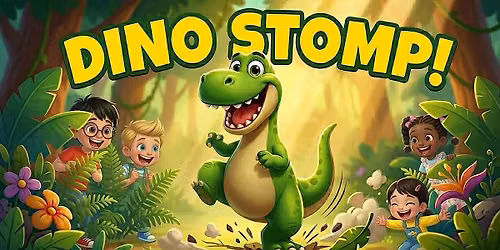 404 Dance: Dino Stomp Dance Picnic | Tots Ages 1\u20134