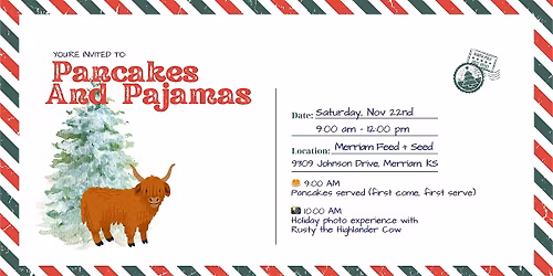 Pancakes & Pajamas at the Feed Store