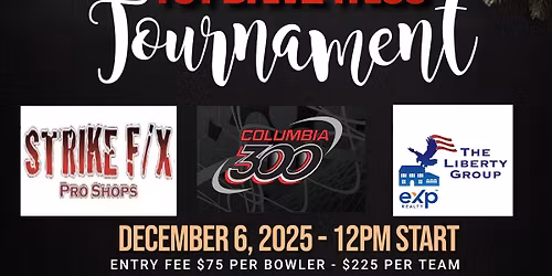 6th Annual Let's Do That Bowling Toy Drive Trios