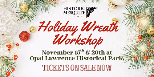 Holiday Wreath Workshop
