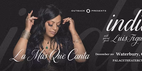 India: La M\u00e1s Que Canta with Special Guest Luis Figueroa