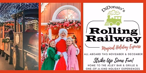 Christmas! Magical Holiday Express Train at DiDonato's