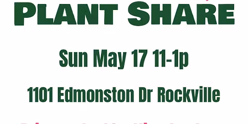 Free Community Plant Share