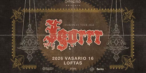 Igorrr (FR) + support \u2022 02.16 \u2022 LOFTAS