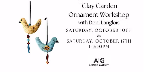 Clay Garden Ornament Workshop with Doni Langlois