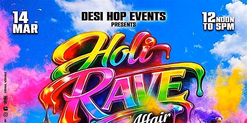 Blue Glove Presents: #1 OFFICIAL HOLI DAY RAVE 2026 | MUSICA ROOFTOP
