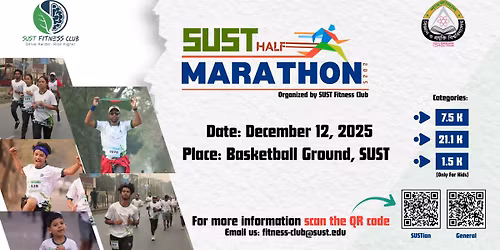 SUST Half Marathon 2025