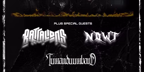 GODS OF HELLFIRE + BATTALIONS + NOWT + TUMANDUUMBAND
