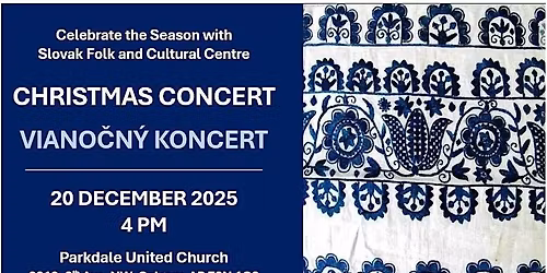 CHRISTMAS CONCERT - VIANO\u010cN\u00dd KONCERT