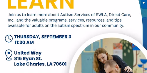 FREE Lunch and Learn: Adult on the Autism Spectrum Resources
