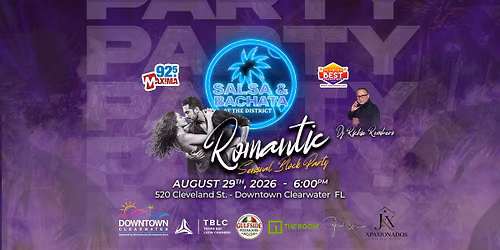 Salsa and Bachata at the District - Romantic & Sensual Block Party - August Edition