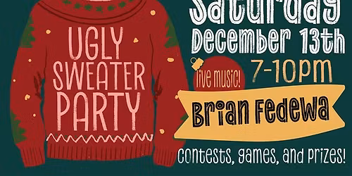 Ugly Sweater Party at Pigeon Hill Brewing Company