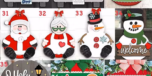 SOLD OUT - KINGSTON - Join Us For A Christmas \/ Winter Sign Painting Get-Together 