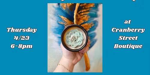 Succulent Soy Candle Workshop
