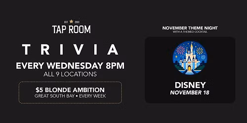 Disney Themed Trivia Night