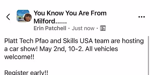 Platt Tech Car Show