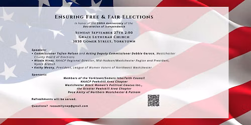 Ensuring Free & Fair Elections