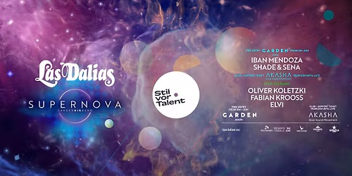 SUPERNOVA x STIL VOR TALENT "IBAN MENDOZA, SHADEH & SENA, OLIVER KOLETZKI, FABIAN KROOSS, ELVI"