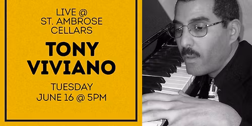 Tony Viviano @ St. Ambrose Cellars