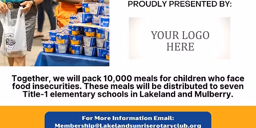 Fifth Annual Back To School Backpack Meal Packing Party