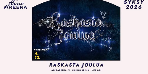 Aino Areena Alive: Raskasta Joulua