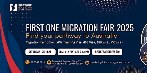 First One - Migration Fair 2025