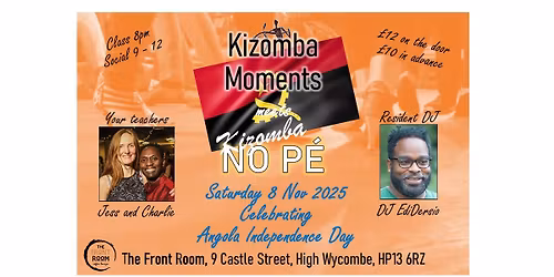 Kizomba Moments meets Kizomba No Pe Saturday Parties
