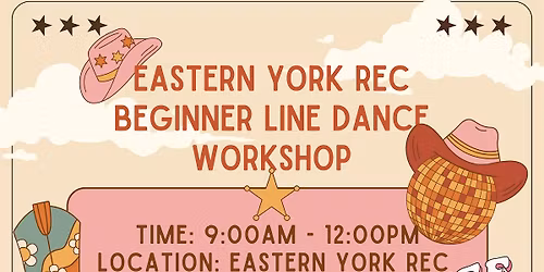 Eastern York Rec Beginner Line Dance Workshop