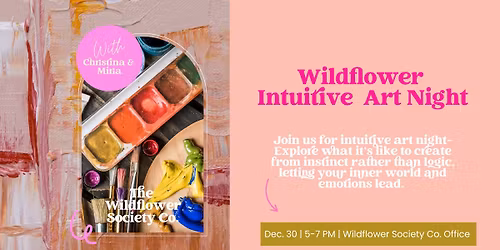 Wildflower Intuitive Art Night