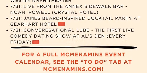 Comedy Night at Al's Den at McMenamins Al's Den