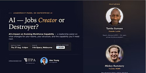 AI \u2014 jobs creator or destroyer?