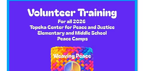 Peace Camp Volunteer Training