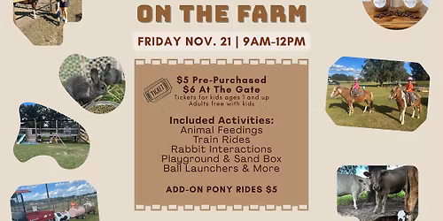 Lattes & Littles On The Farm