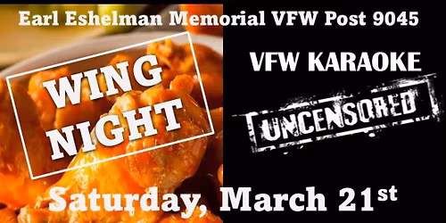 Wing and Uncensored Karaoke Night