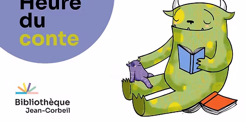 Heure du conte MONSTRUEUSE !